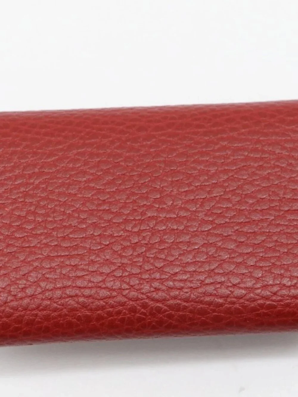 Gucci GG Red Marmont Leather 6 Ring Key Case Wallet